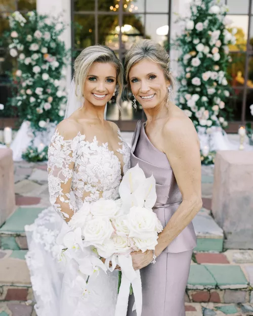 Cute Bride & Her Mom