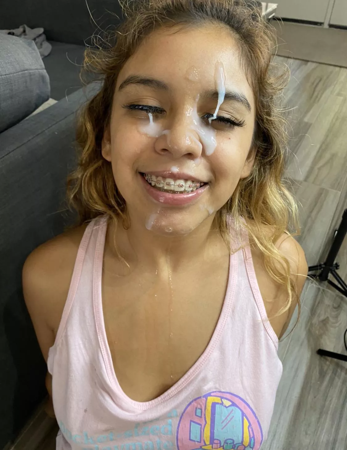 Cute lil’ brace face