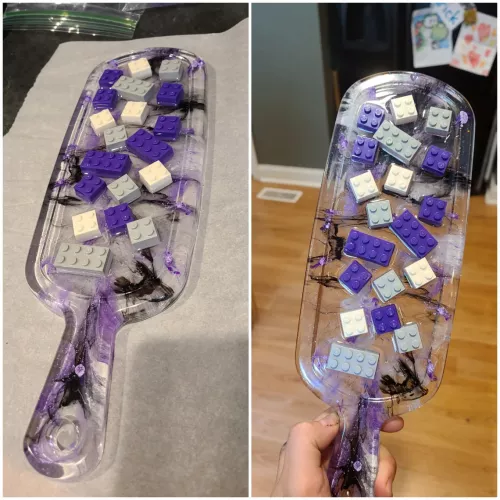 Daddy asked me 3 times to clean up my Legos before naptime but I didn't listen, so Daddy showed me that he can play Lego too...