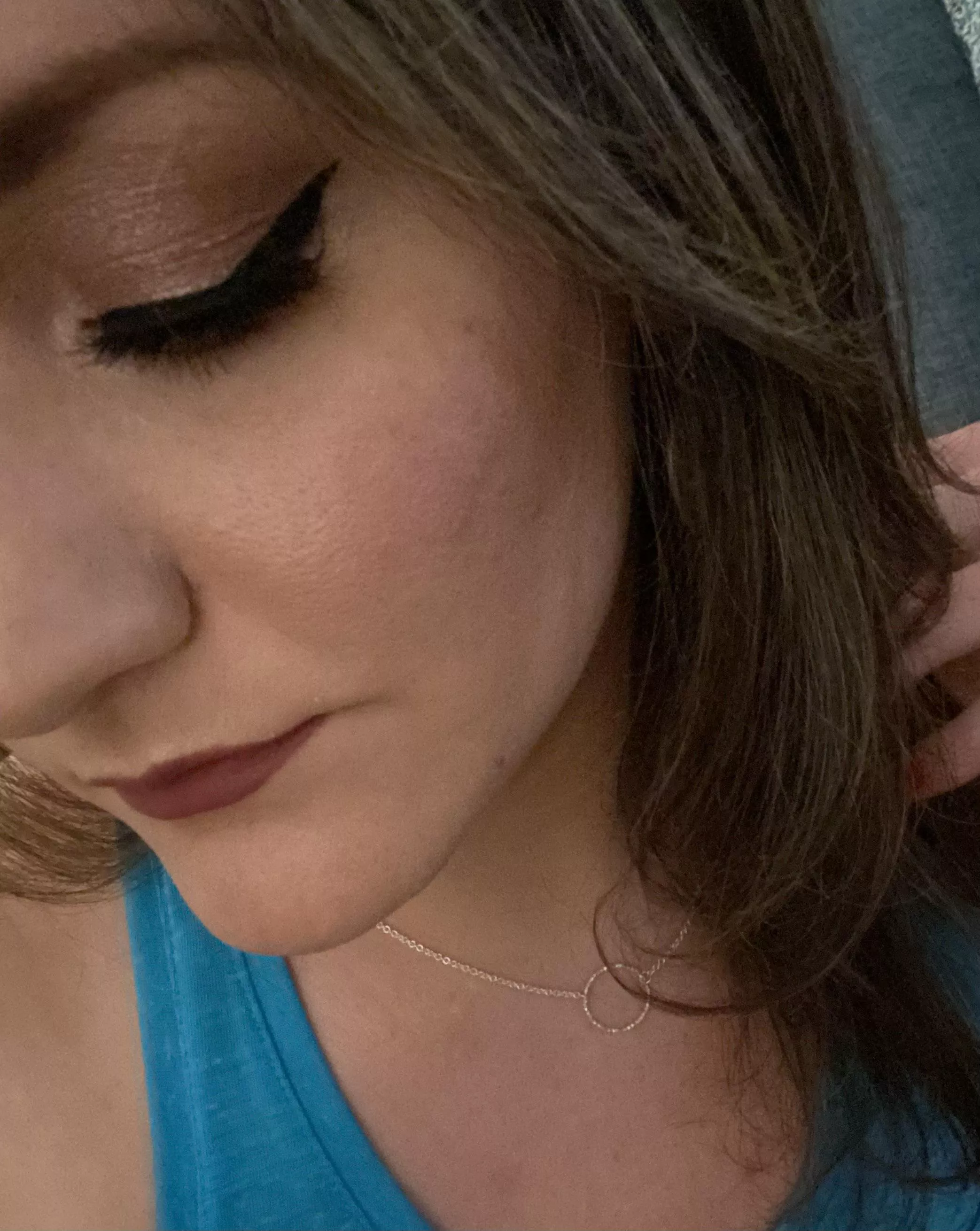 Daddy loves my lashes