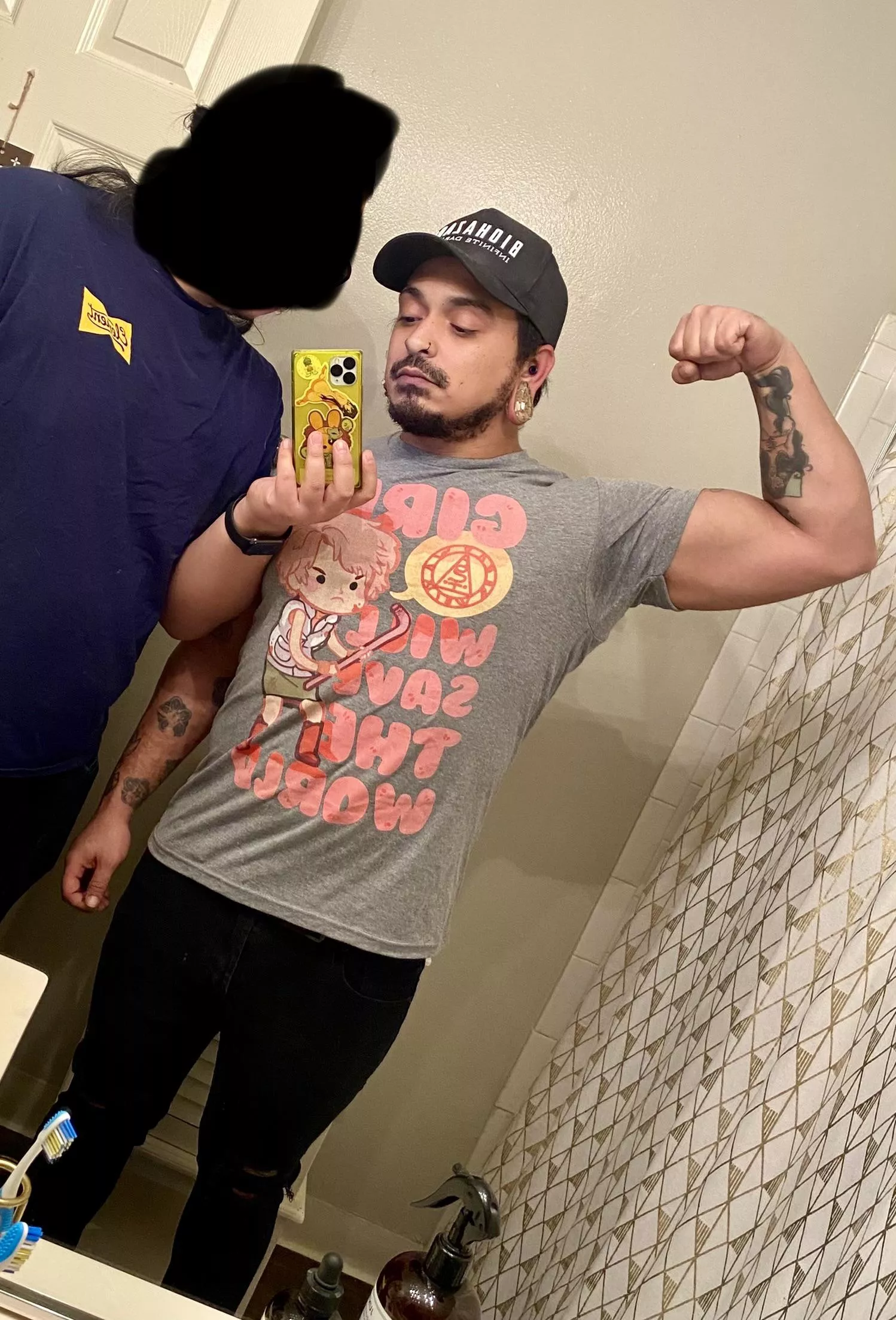 Daddy sniff my pits
