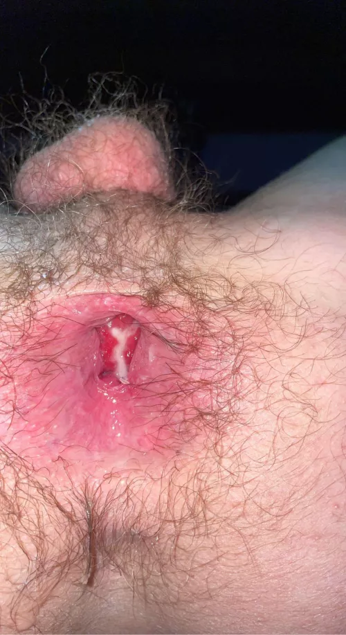 Daddy went really rough on me today but I’m starting to love the feeling of him and his cum inside me🥰