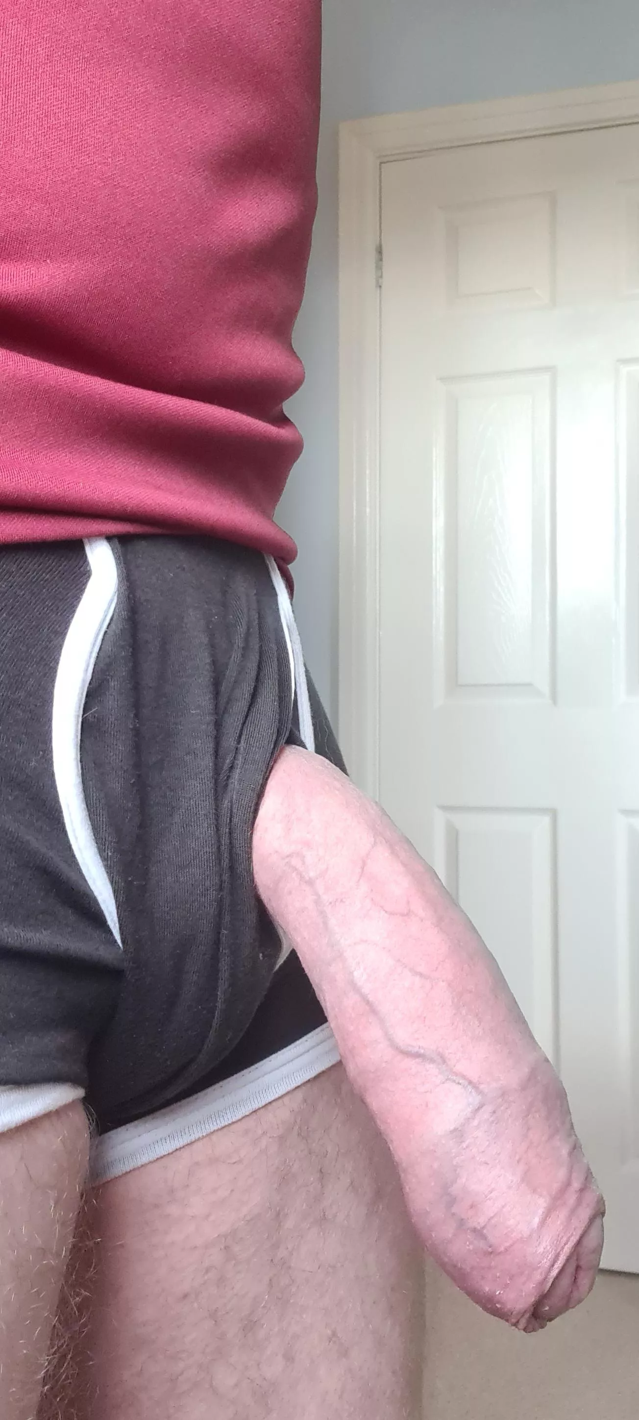 Dad's semi cock! 😋