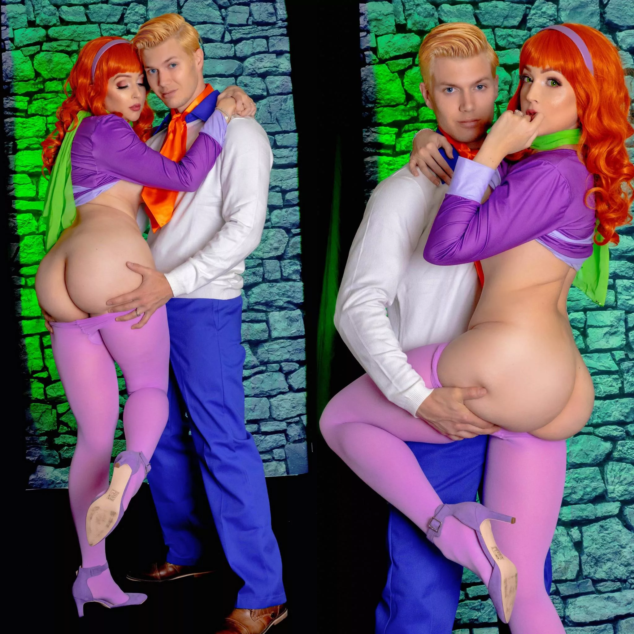 Daphne Blake (with the help of Fred) by me/Nicole Marie Jean [self]