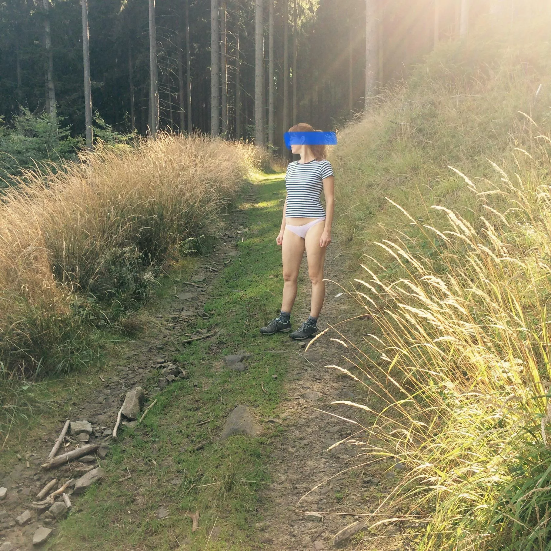 Dare in woods…