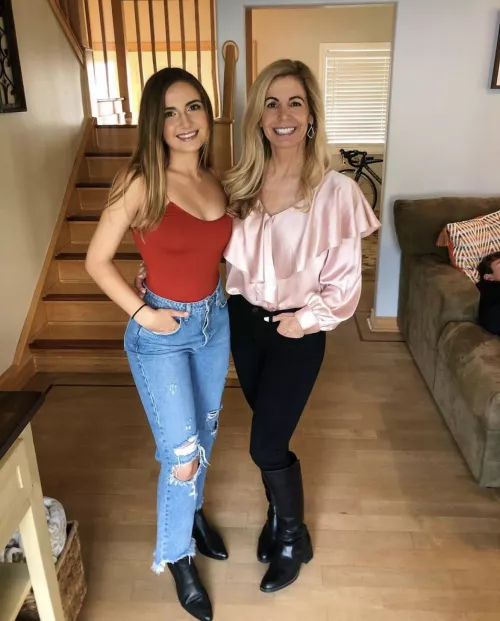 Daughter and Mom