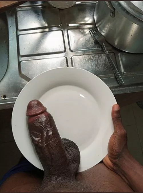 Dinner is served 🍆