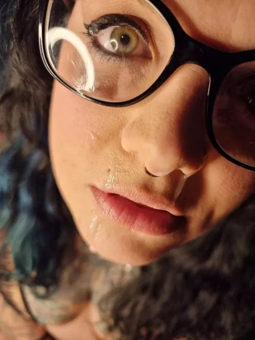 Do I have something on my face?