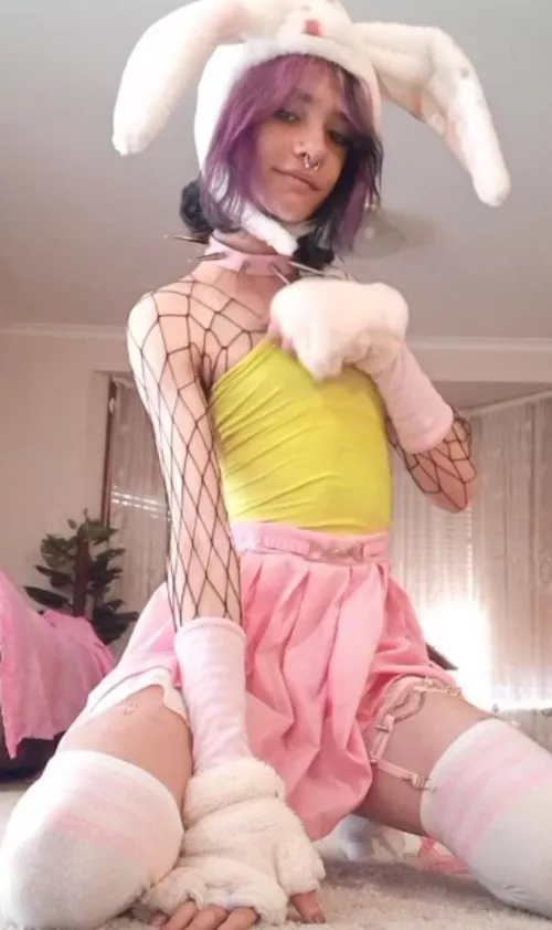 do i make a cute bunny🐰