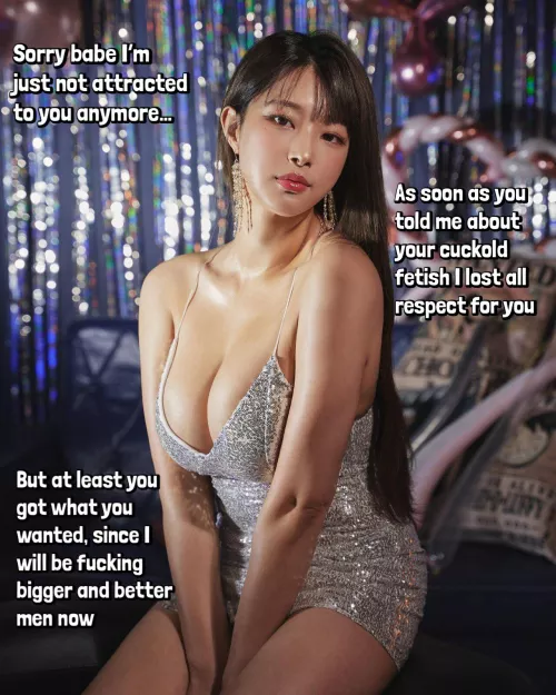 Do you regret telling her?