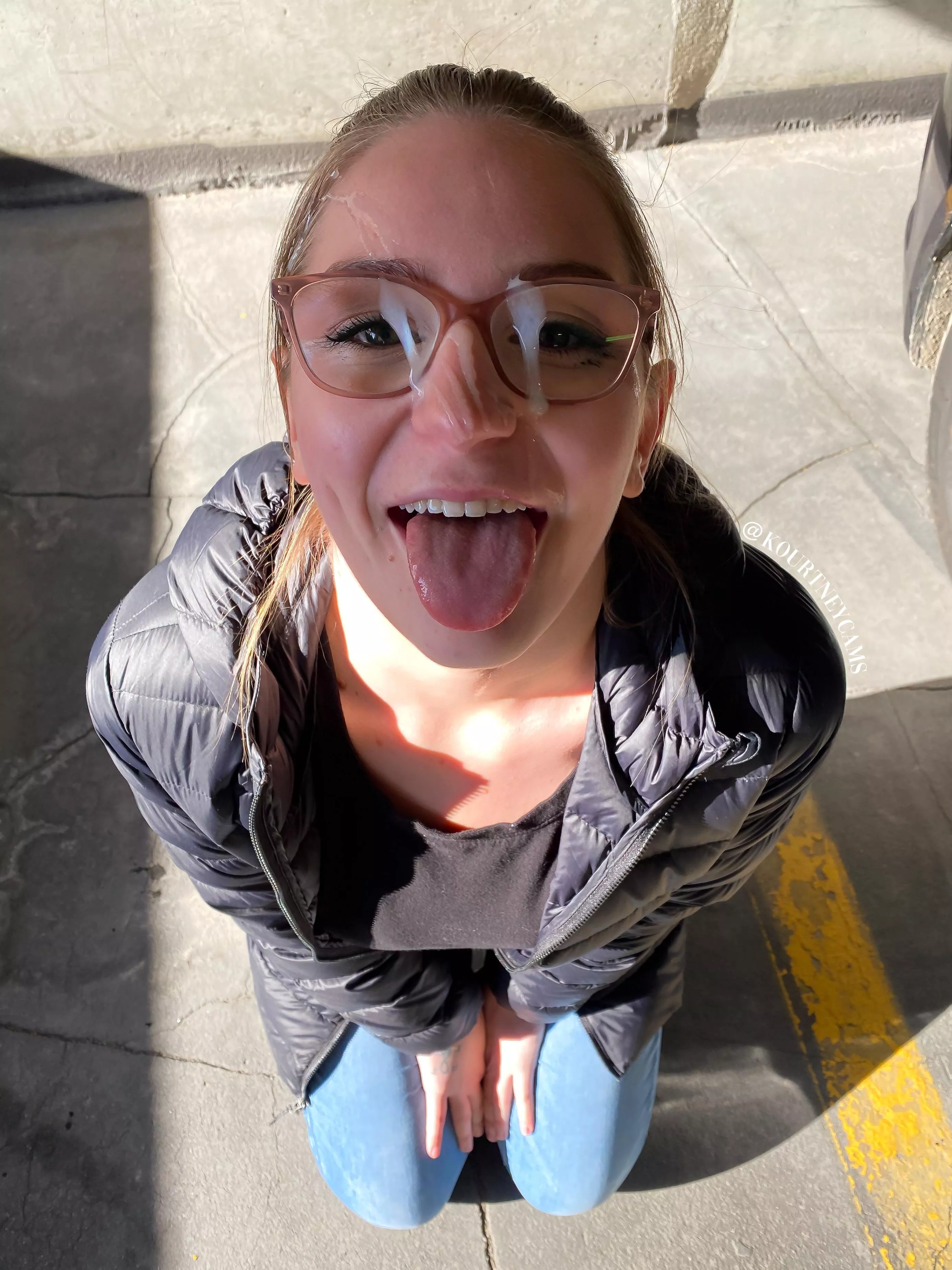 Do you think I look pretty covered in cum? 🥰