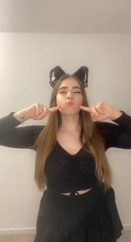 Do you think I’m a cute kitty🐱 ?