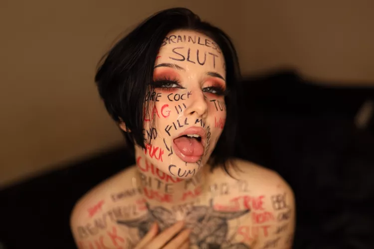 Does anyone know if cumshots get ink off the skin?