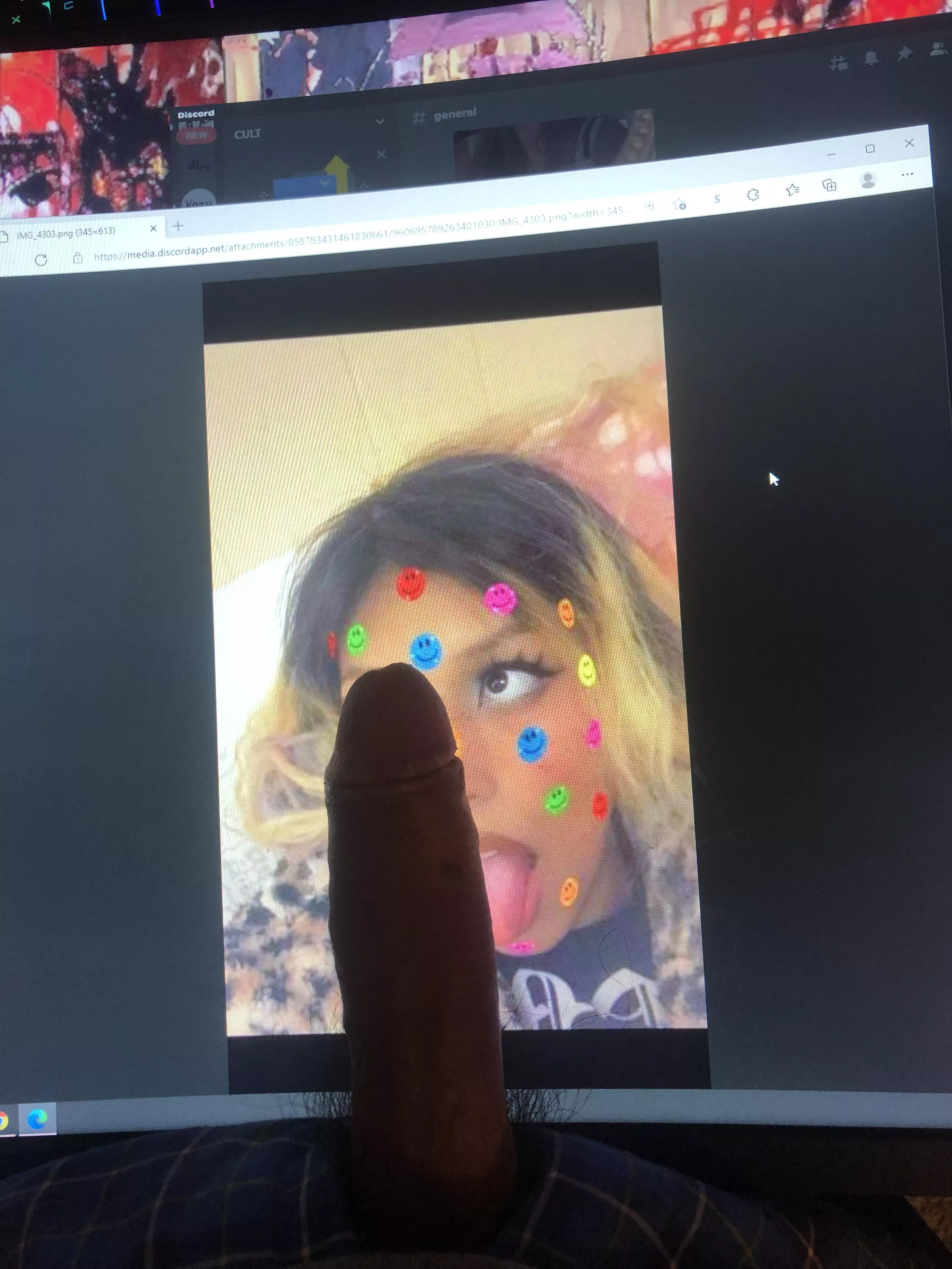 Doing cock tribs