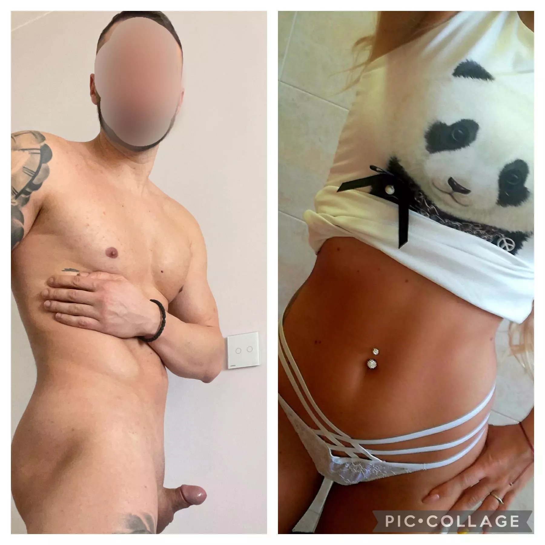 [domme]This is me and my cuckold hubby. If we reach 200 likes i will upload the pic with face without censure..