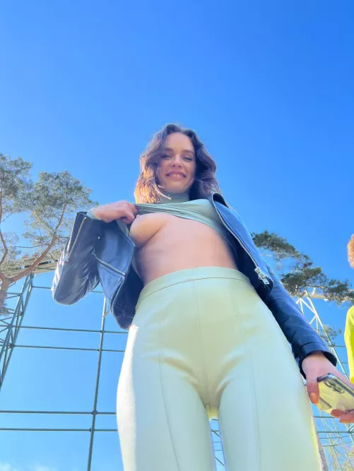 Don't be sad, here's my tits for your good mood