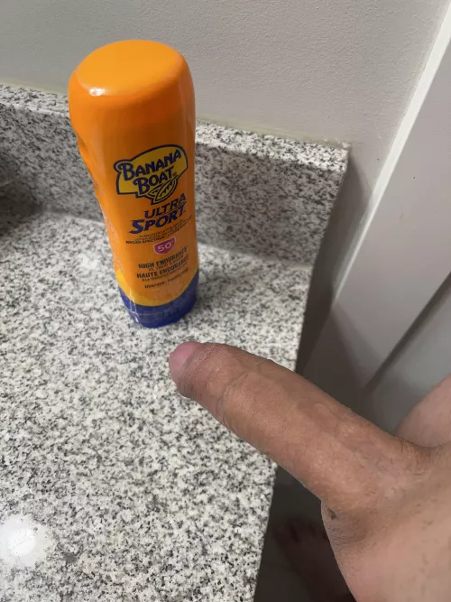 Don’t forget your sunscreen when you go outside. It’s almost summer! (M)