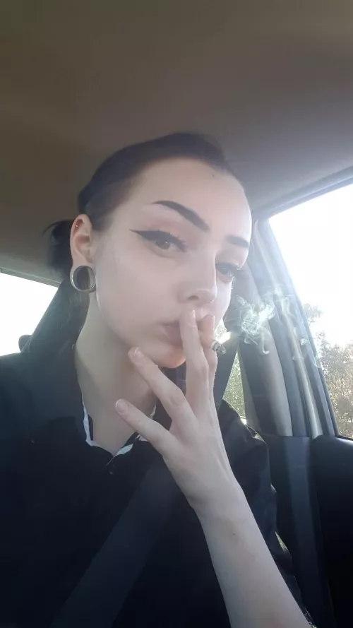 Don't you wish I was blowing the smoke at you?