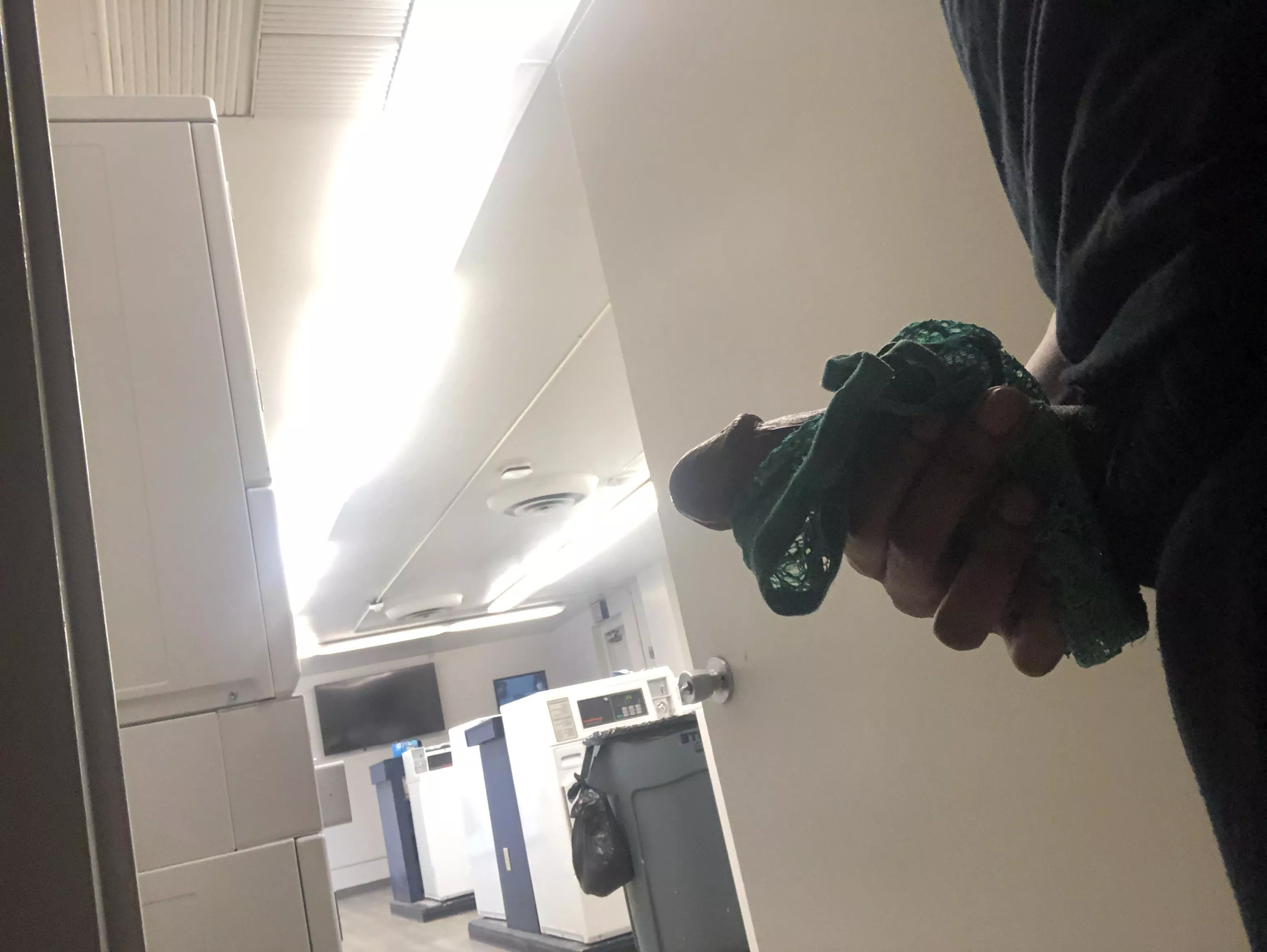 Dorm laundry room