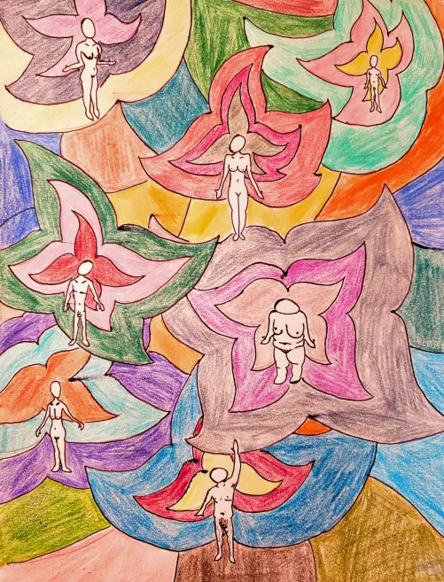 Drew this one tonight. I call it, 