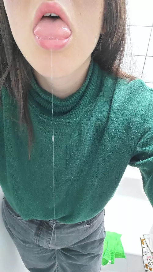 Drink it up and spit all back 🥺 Please!!