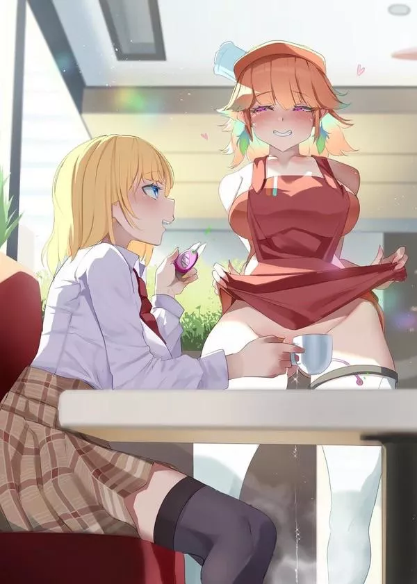 Drinking The Waitresses’s Fluids
