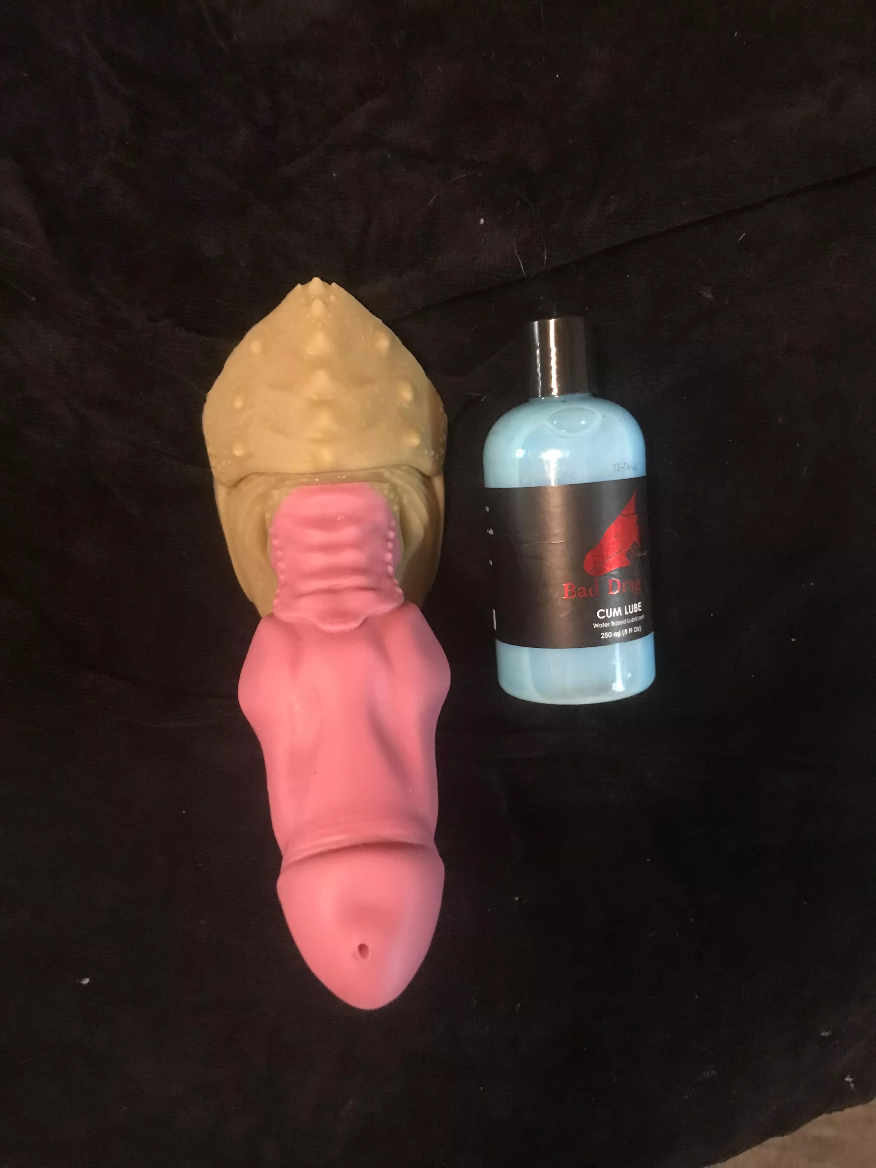 Dyed cum to go with Xar.