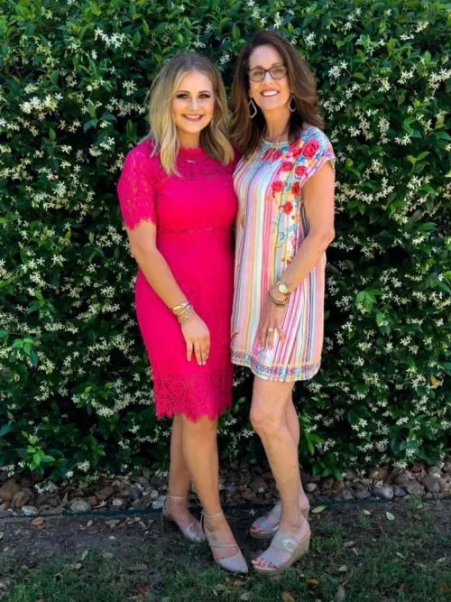 Early 20’s and late 50’s mom