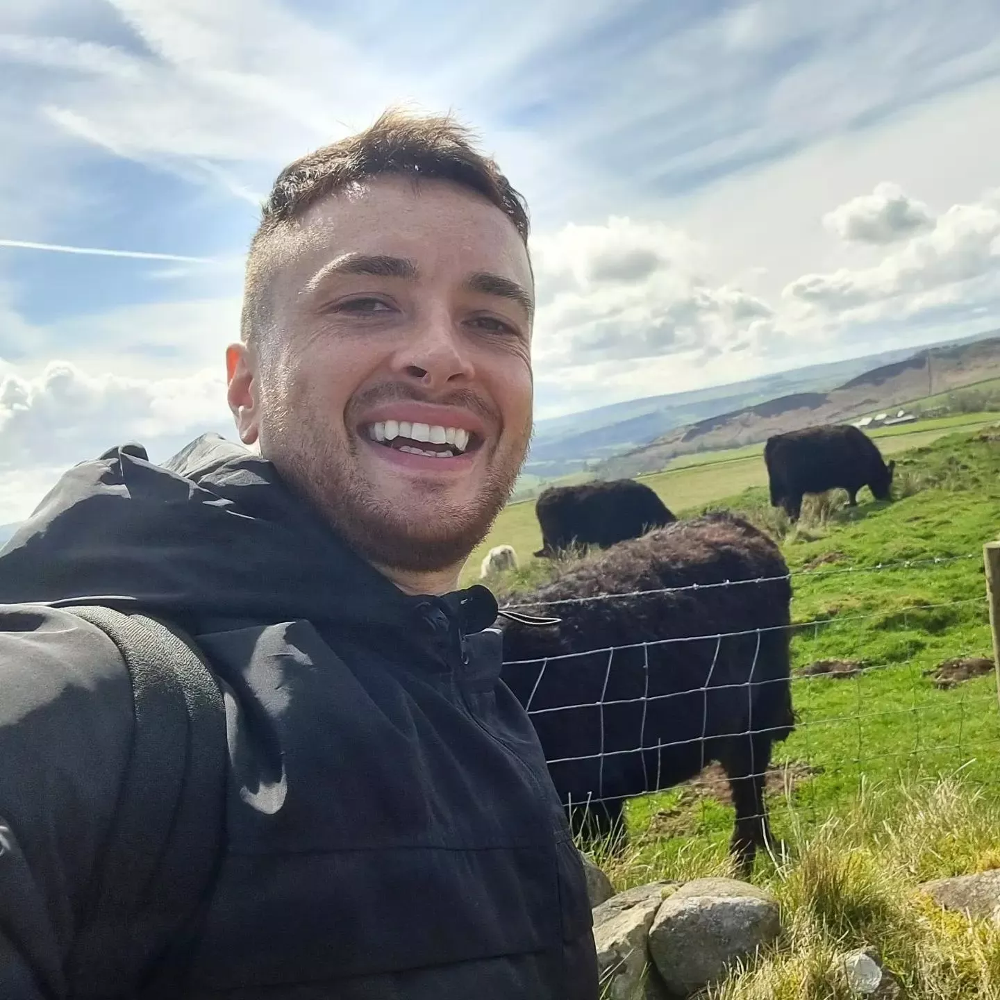 Easter spent hiking up hills and saying hello to cows