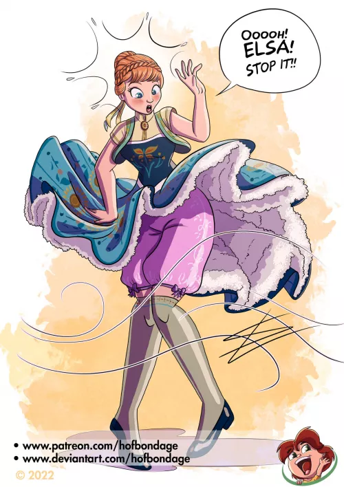 Elsa! Stop it! by HofBondage