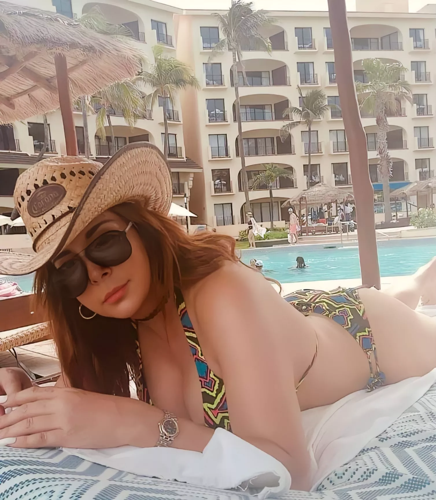 Enjoying the sun