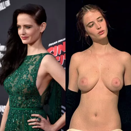 Eva Green, on and off
