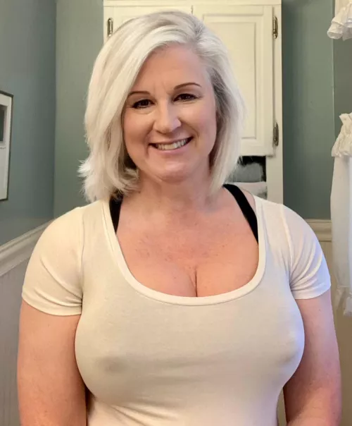 Even a bra can’t control these nipples