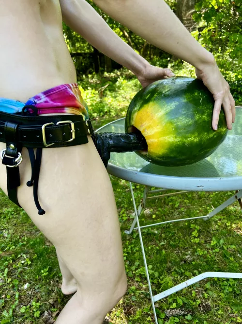 Ever been jealous of watermelon before? 🍉