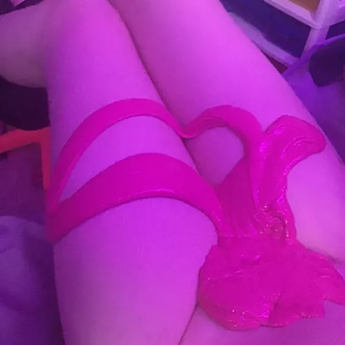 ever seen someone with a slime fetish?