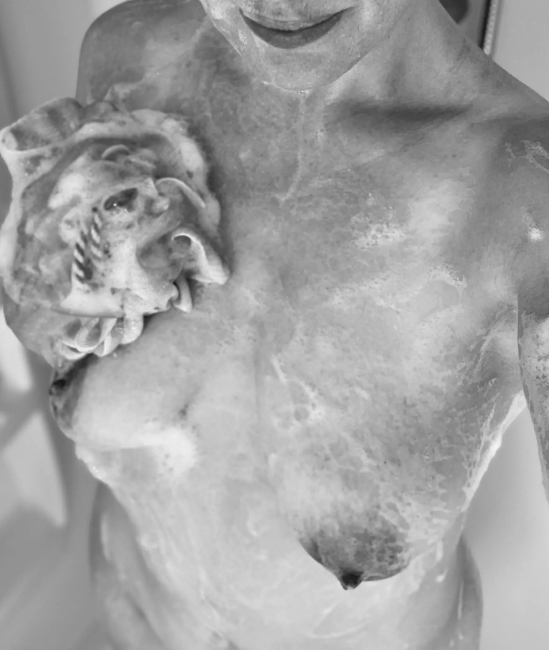 [F] getting squeaky clean before he gets here for a night of getting dirty….