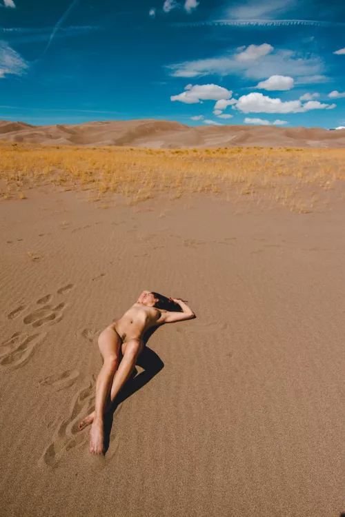 F - have a roll in the sand with me