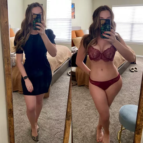 [F] [OC/25] Today’s work attire. Here’s hoping my hot boss sees this.