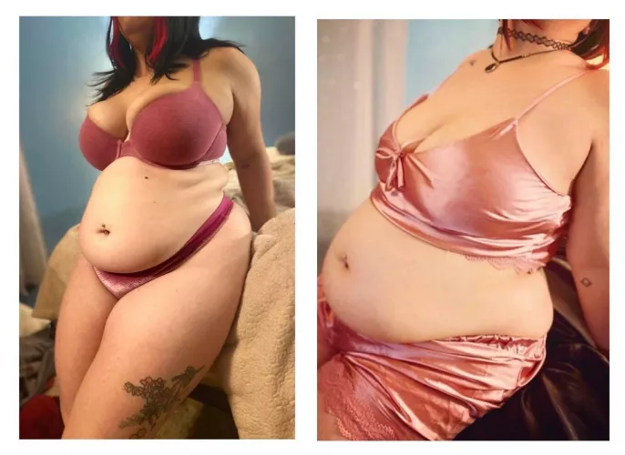 February vs March progess 💗