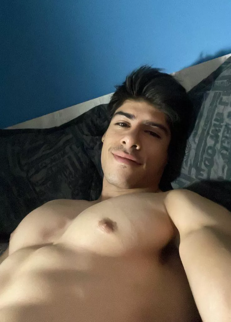 Feel my pecs