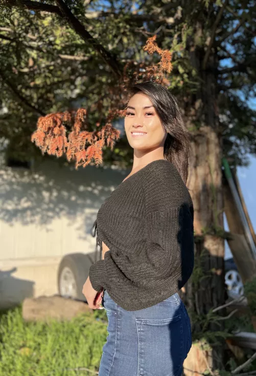 Feels great being gorgeous and naughty Asian girl.😈