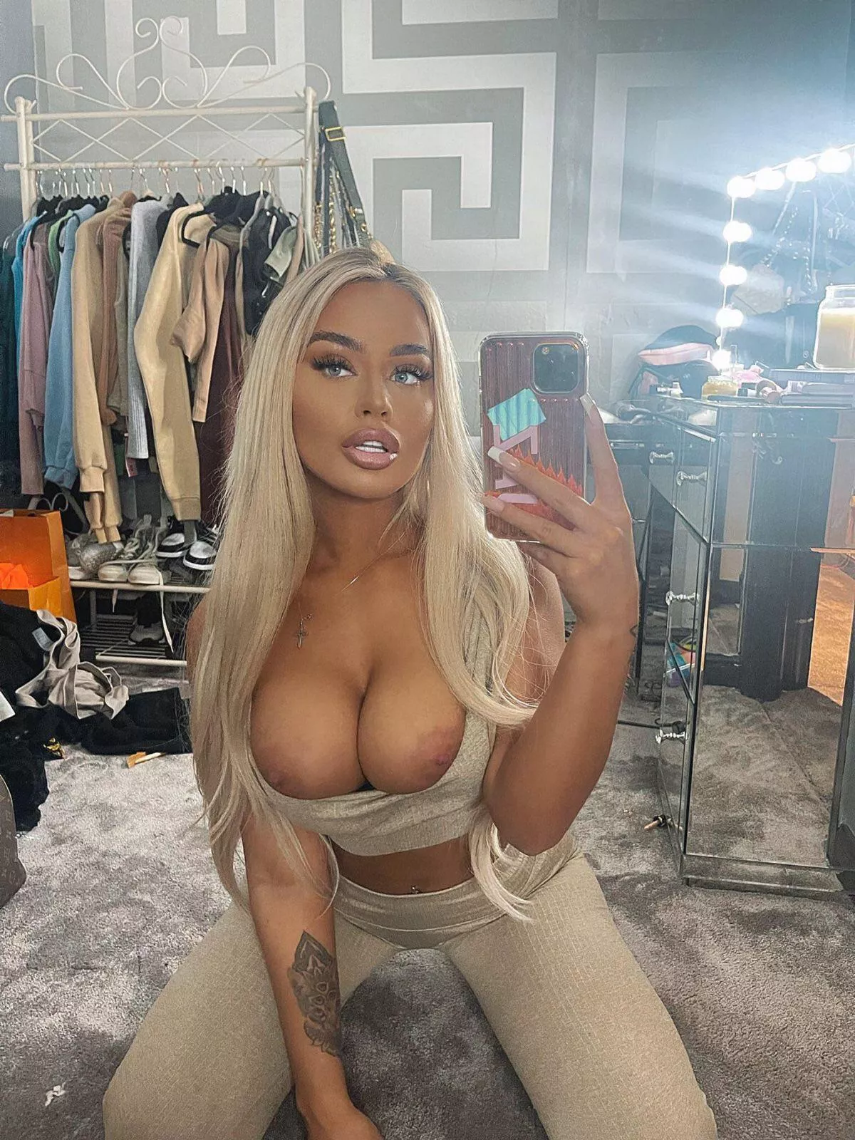 Fell out