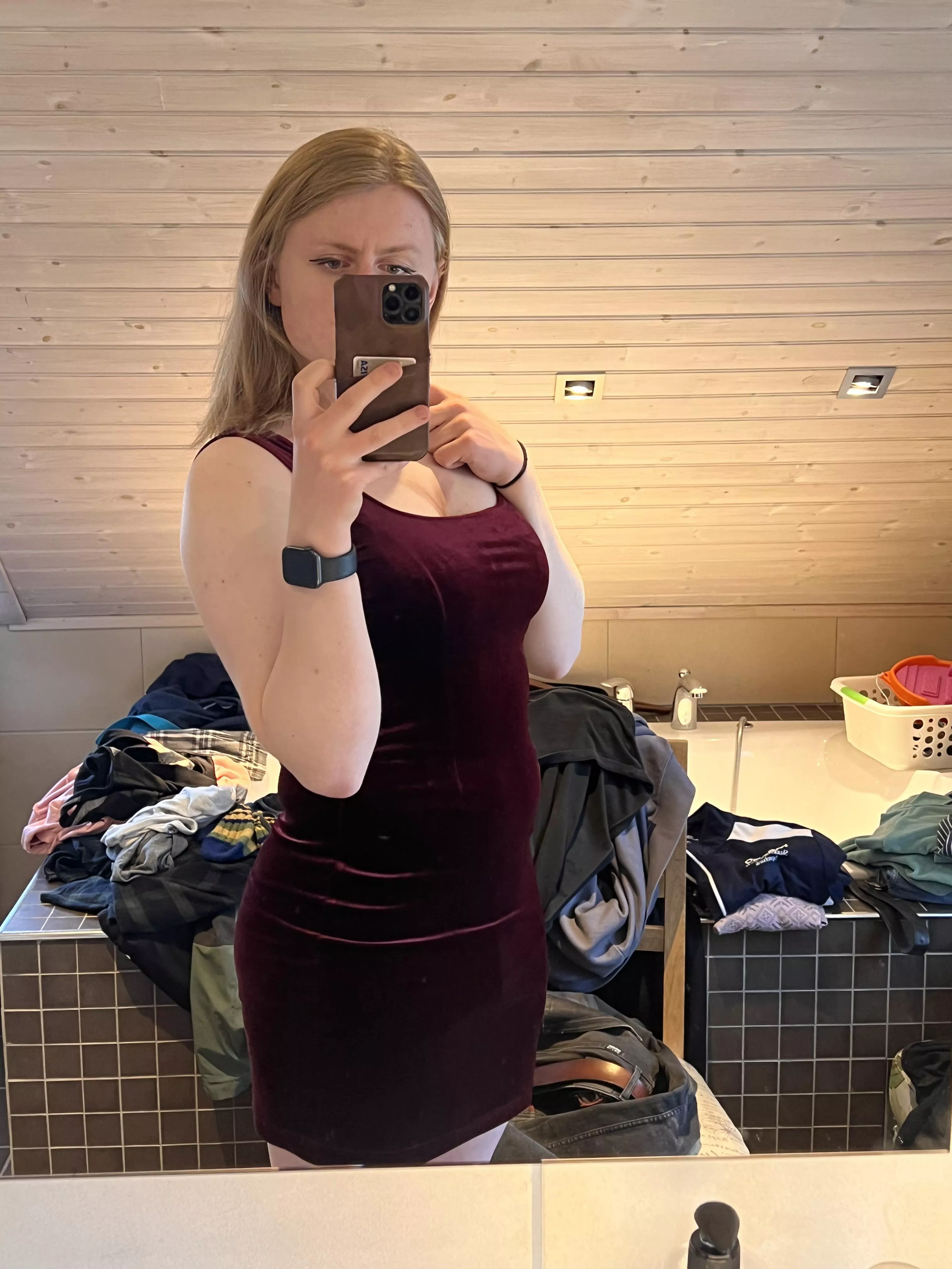 Felt kinda cute
