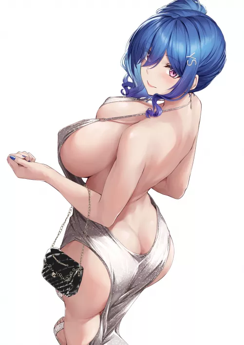 Fetching Backless St. Louis with hand bag (re_Butsu) [Azur Lane]