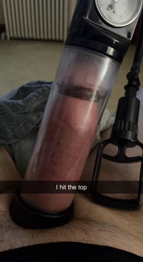 Filling an 8” x 2.75 tube