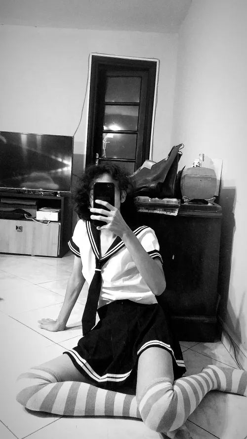 Finally, got a full school girl outfit! Do you all like it?