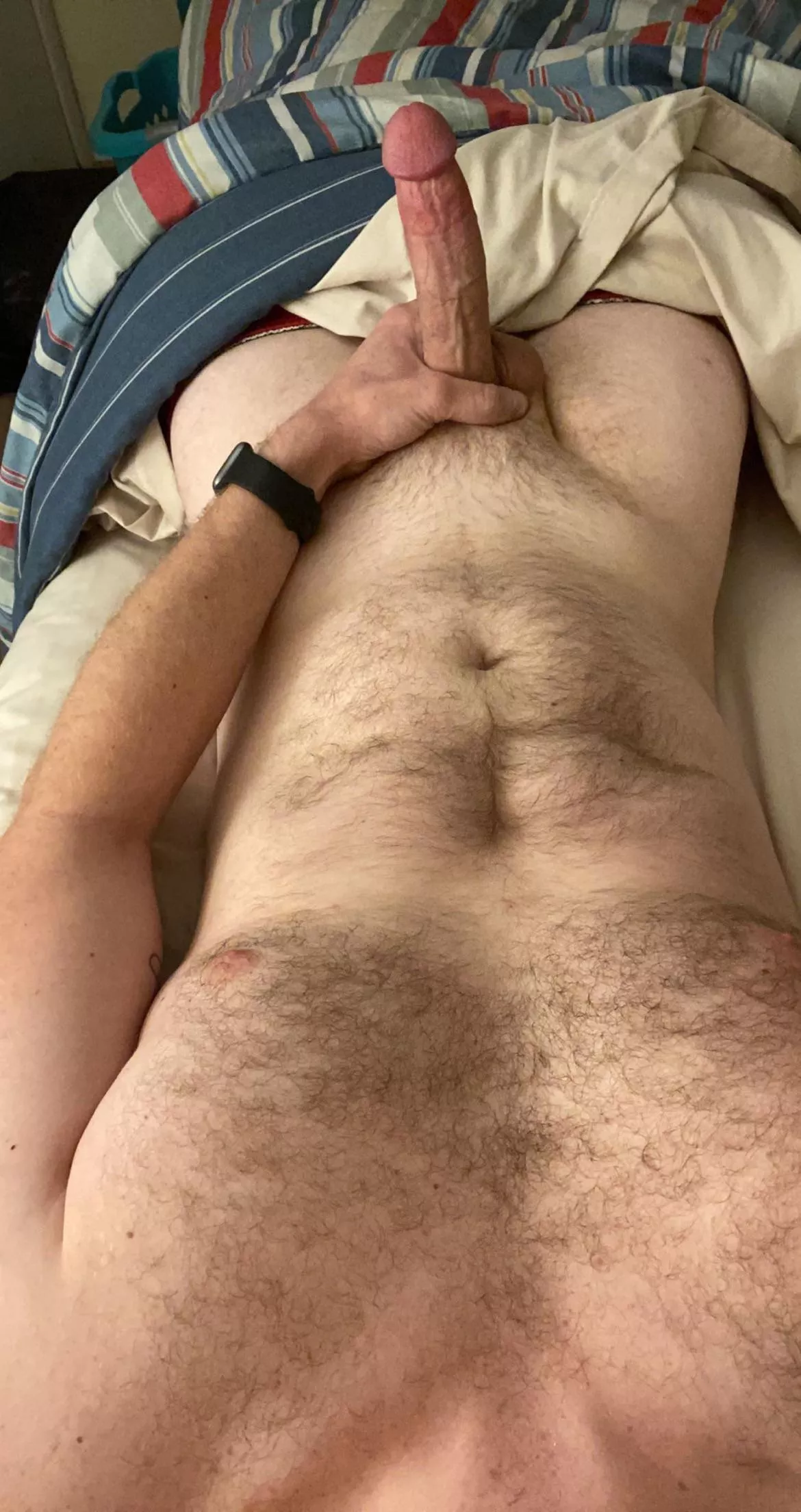 Finally in bed