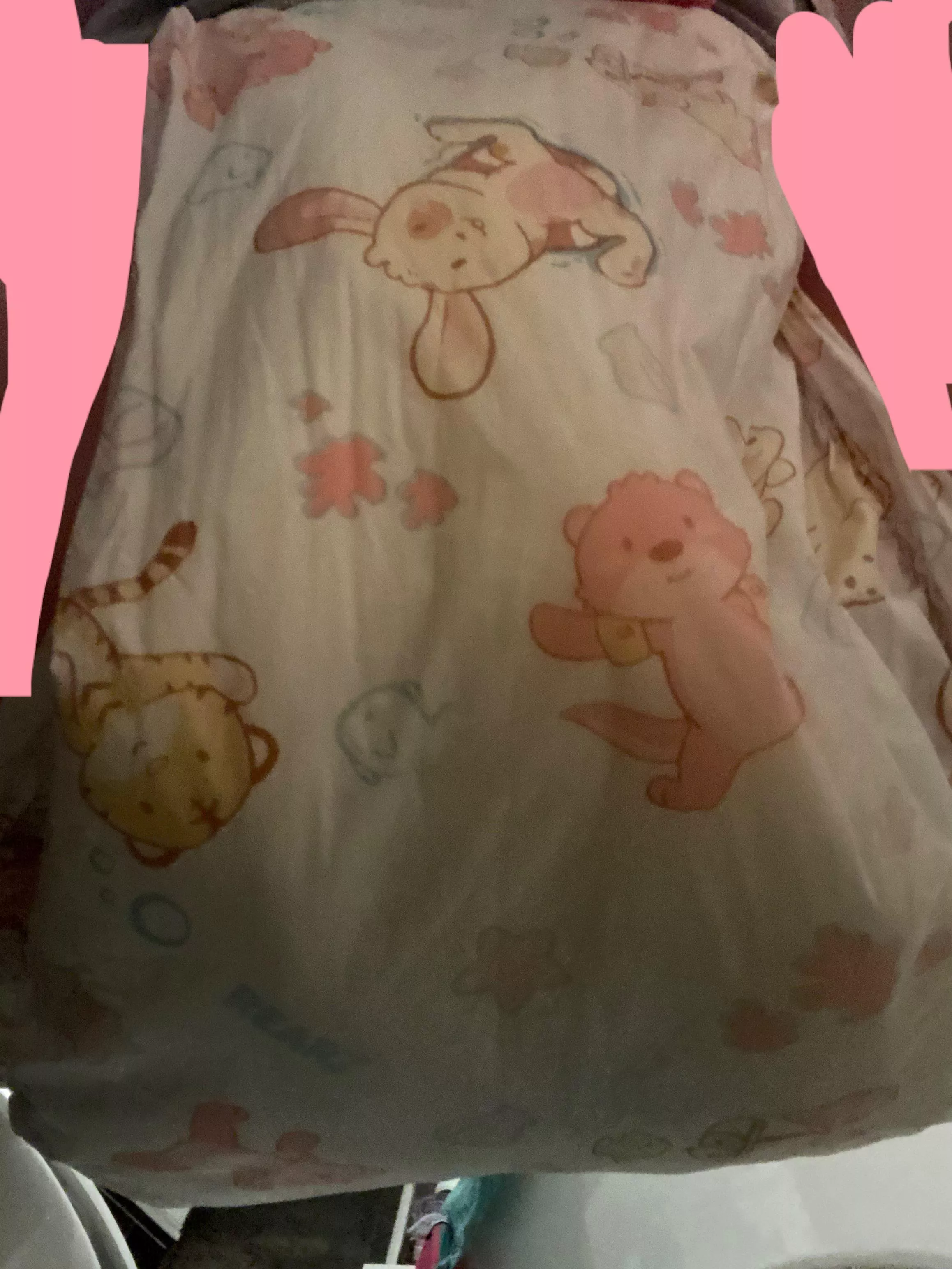 First time wetting! I had to pretend I was on the toilet to wet but it felt really nice and warm when I started 🥰 First time wetting! I had to pretend I was on the toilet to wet but it felt really nice and warm when I started 🥰