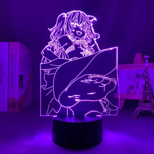 Fischl Lamp! 💜(WeebCastle) [Genshin Impact]