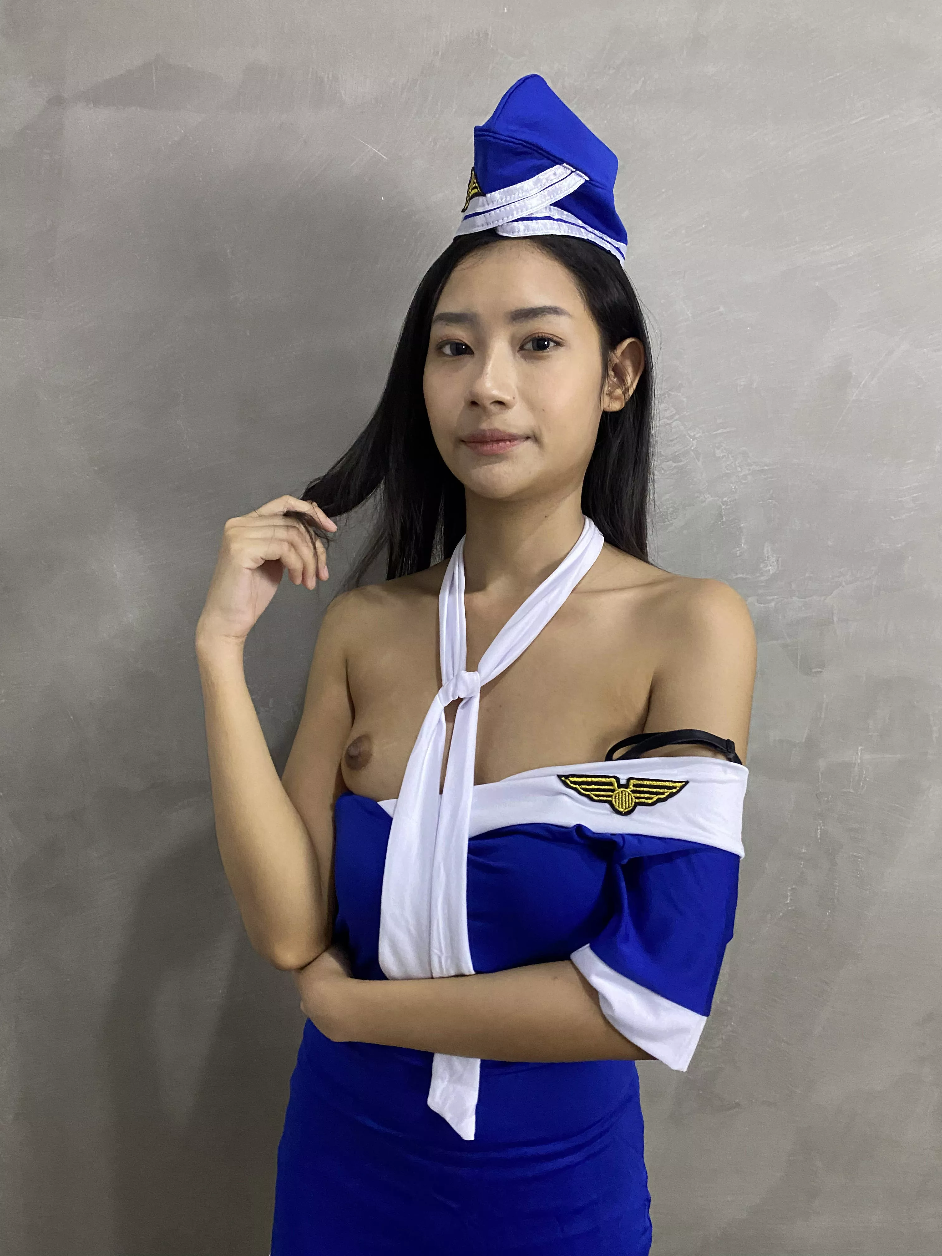 Flight attendant Pan, at your service 👩‍✈️